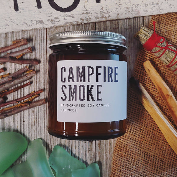 Campfire Smoke Soy Candle