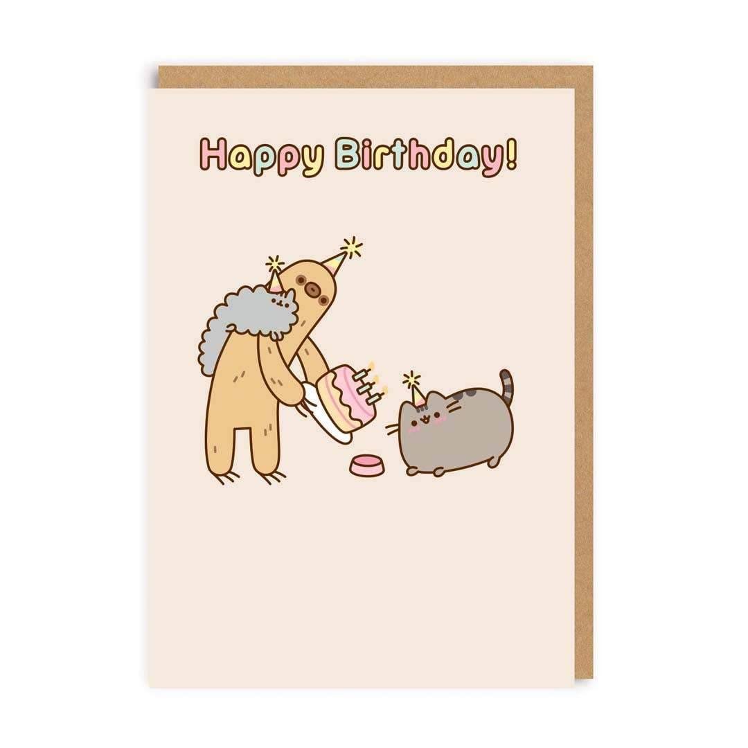 Happy Birthday Sloth Greeting Card - DIGS