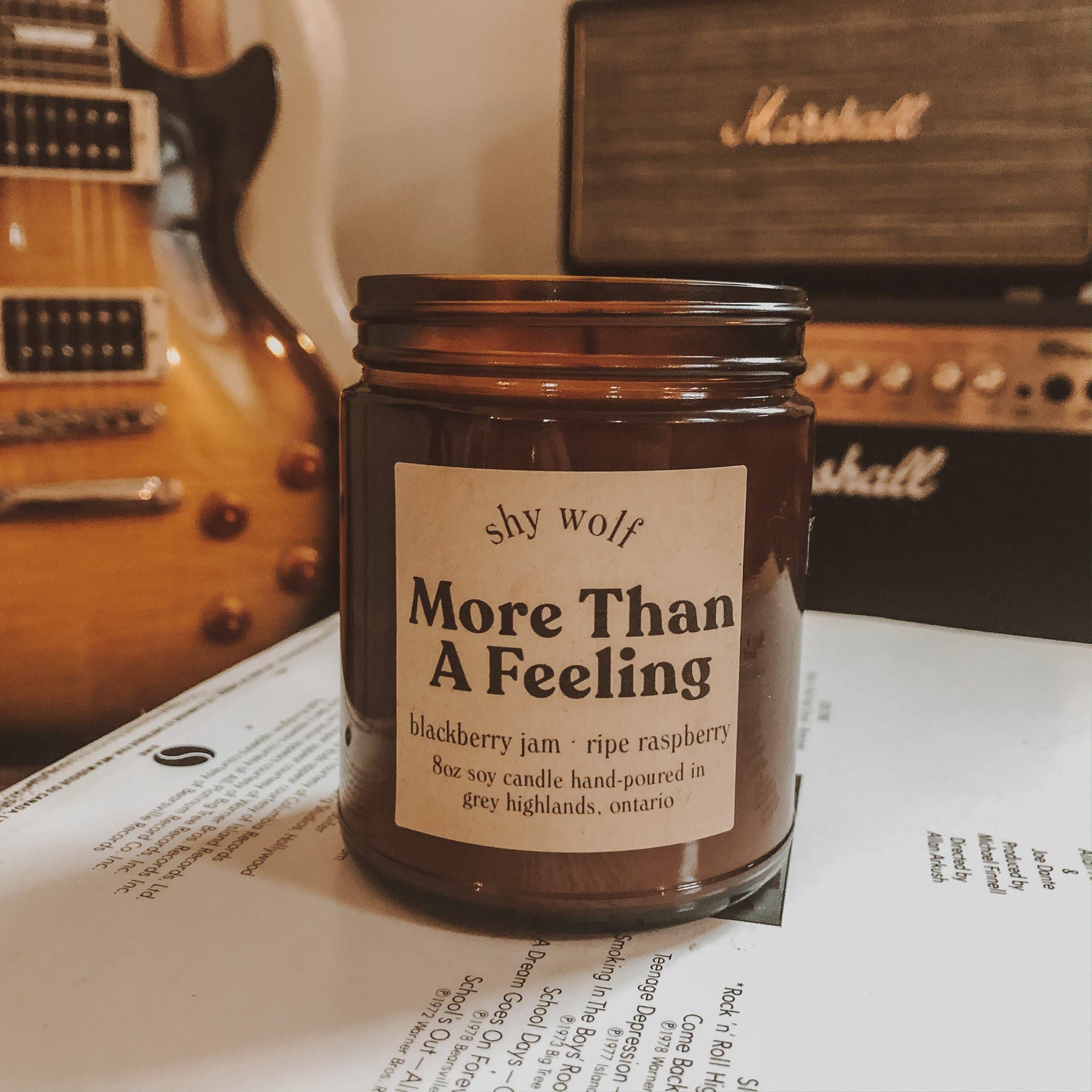 More Than a Feeling Soy Candle