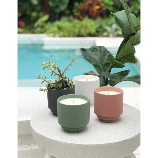 Outdoor Candle: Green Tea + Lemongrass