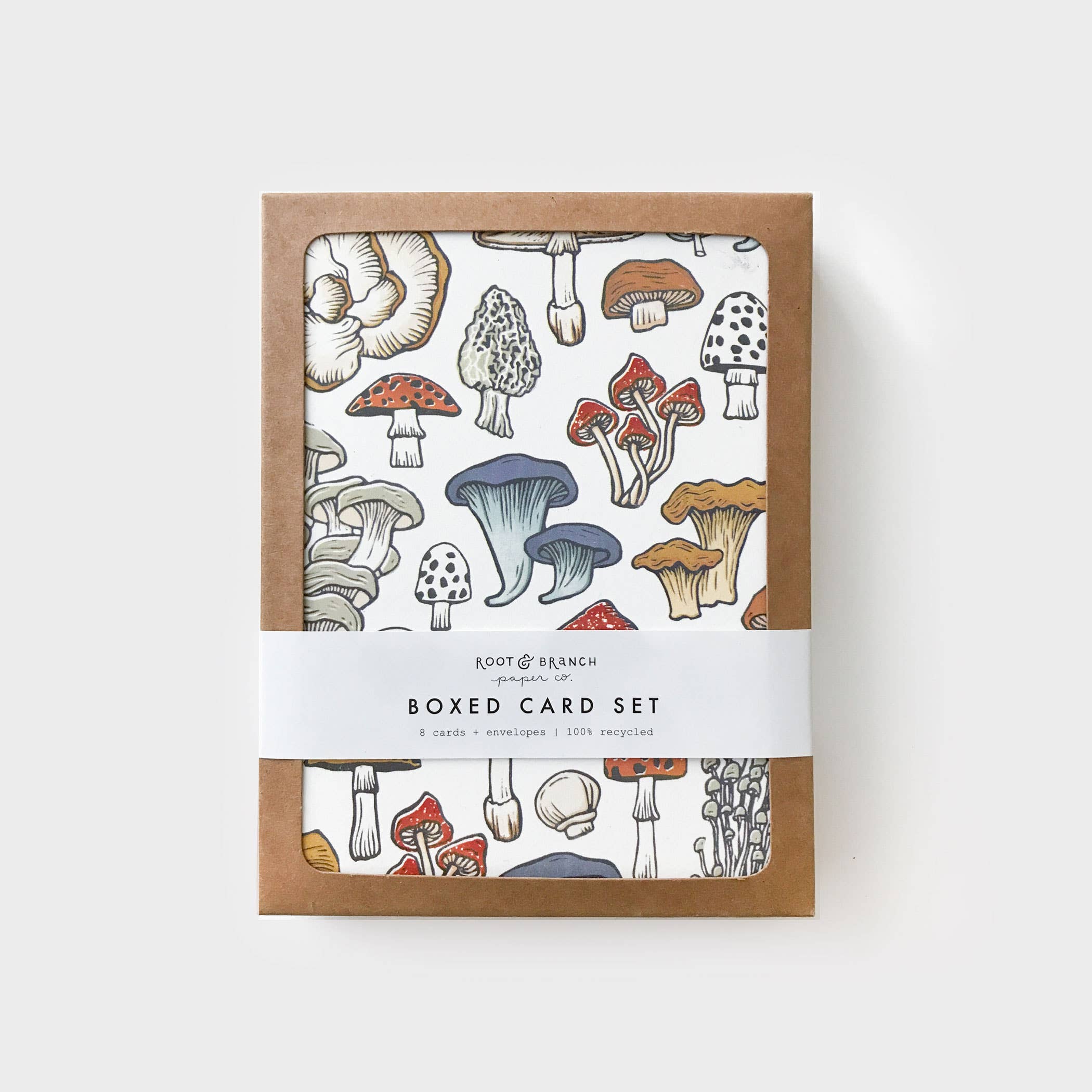 Mushroom + Fungi Boxed Card Set