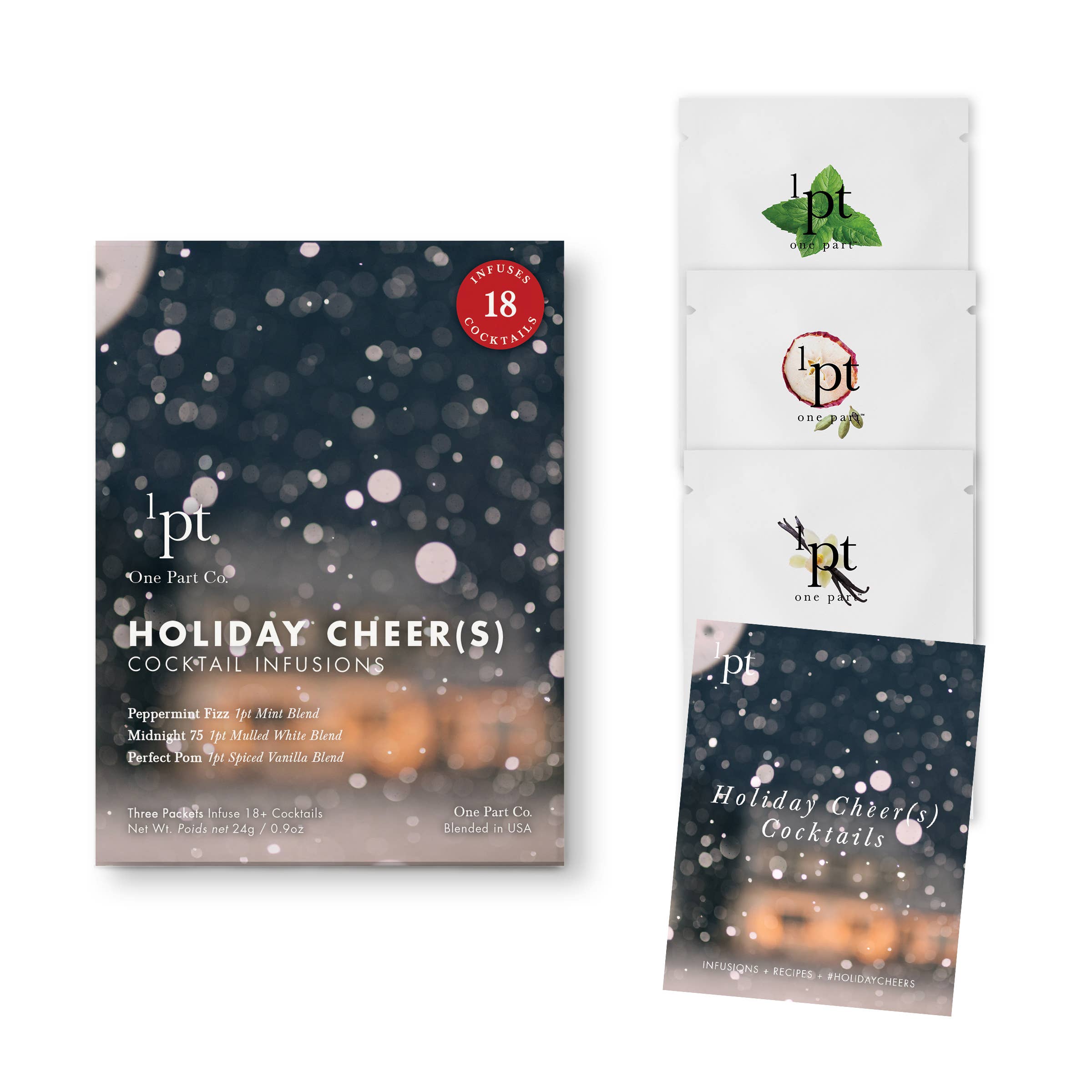 Holiday Cheer(s) Occasion Cocktail Infusion Pack