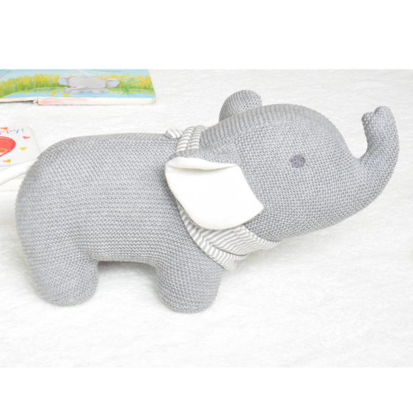 Eli The Elephant Knitted Toy