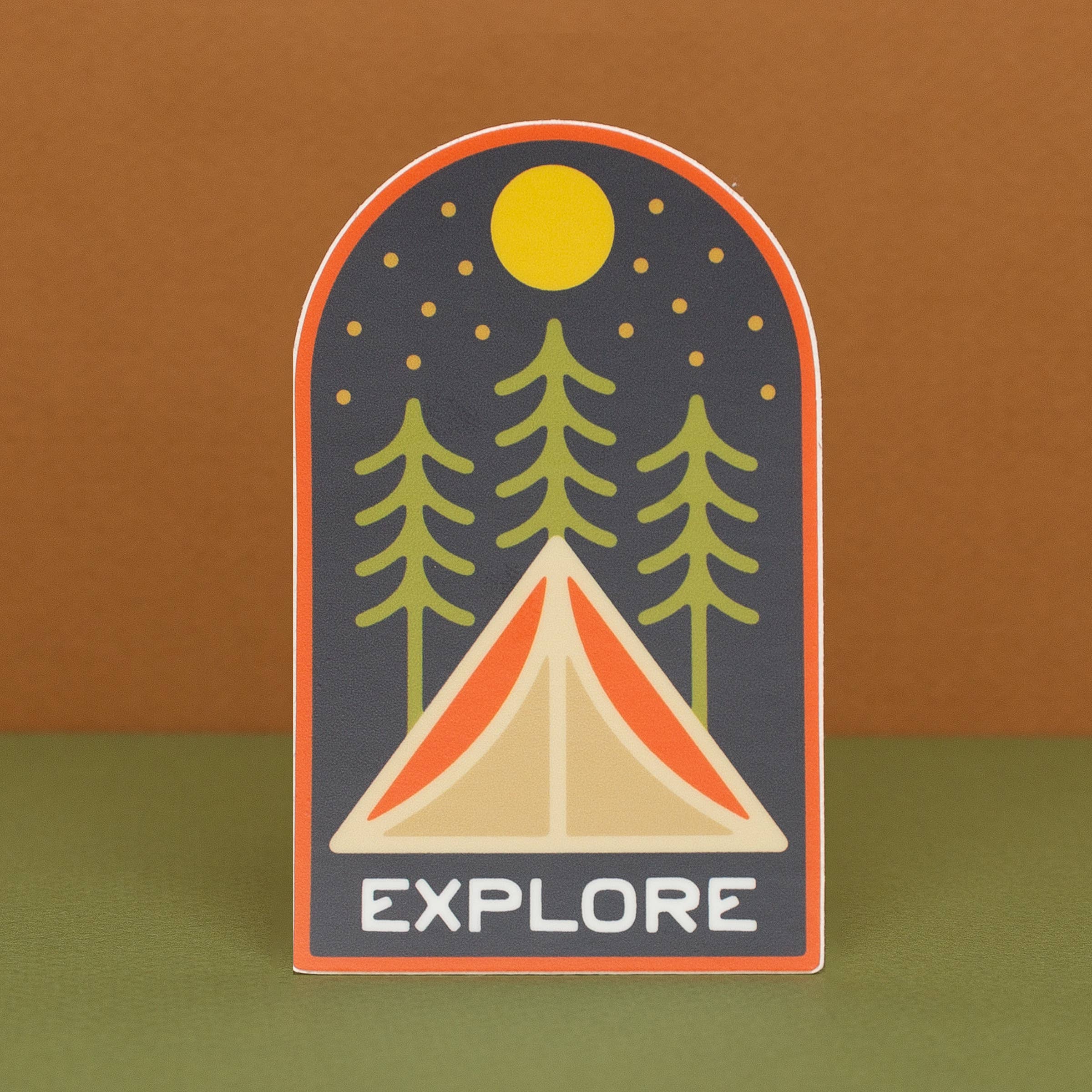 Explore Camp Sticker