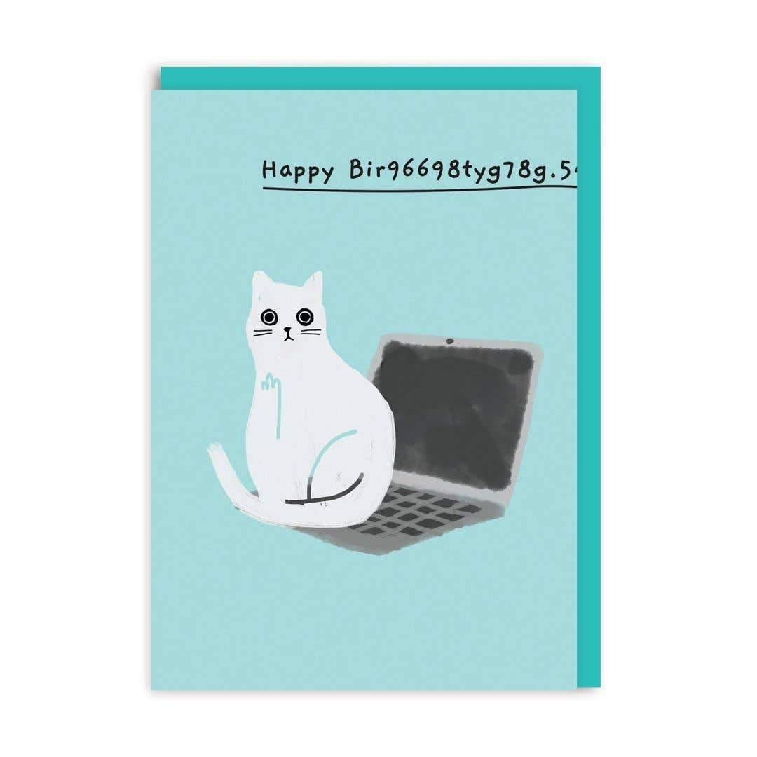 Happy Bir9669.. Laptop Greeting Card - DIGS