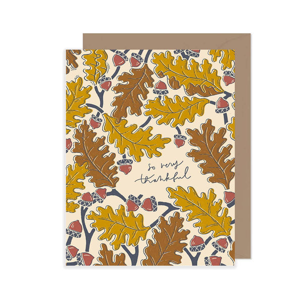 So Very Thankful Autumn Card