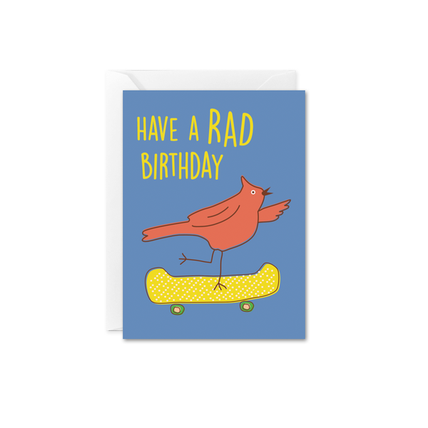 Have a Rad Birthday Mini Card - DIGS