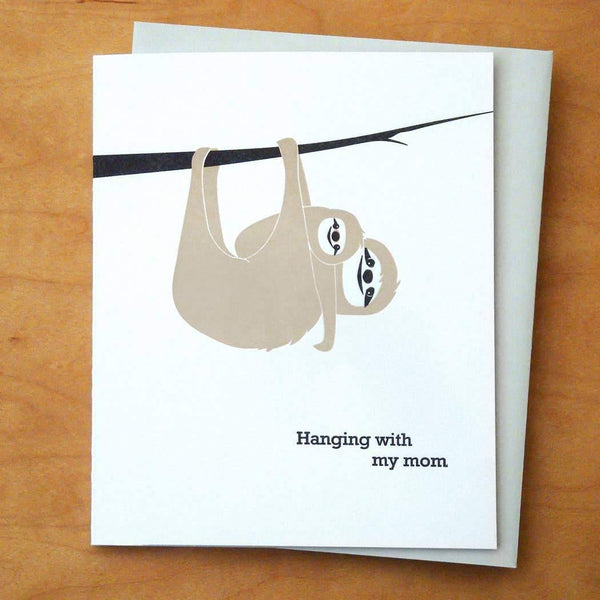 Mom Sloth Card - DIGS