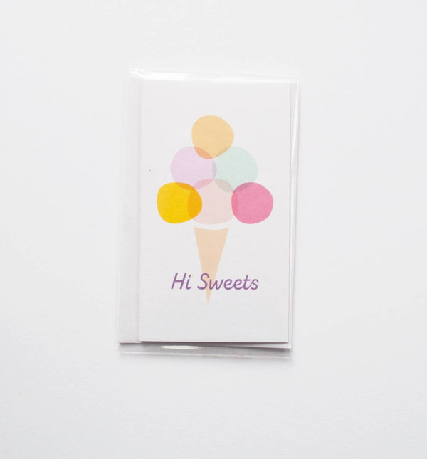 Hi Sweets Mini Card