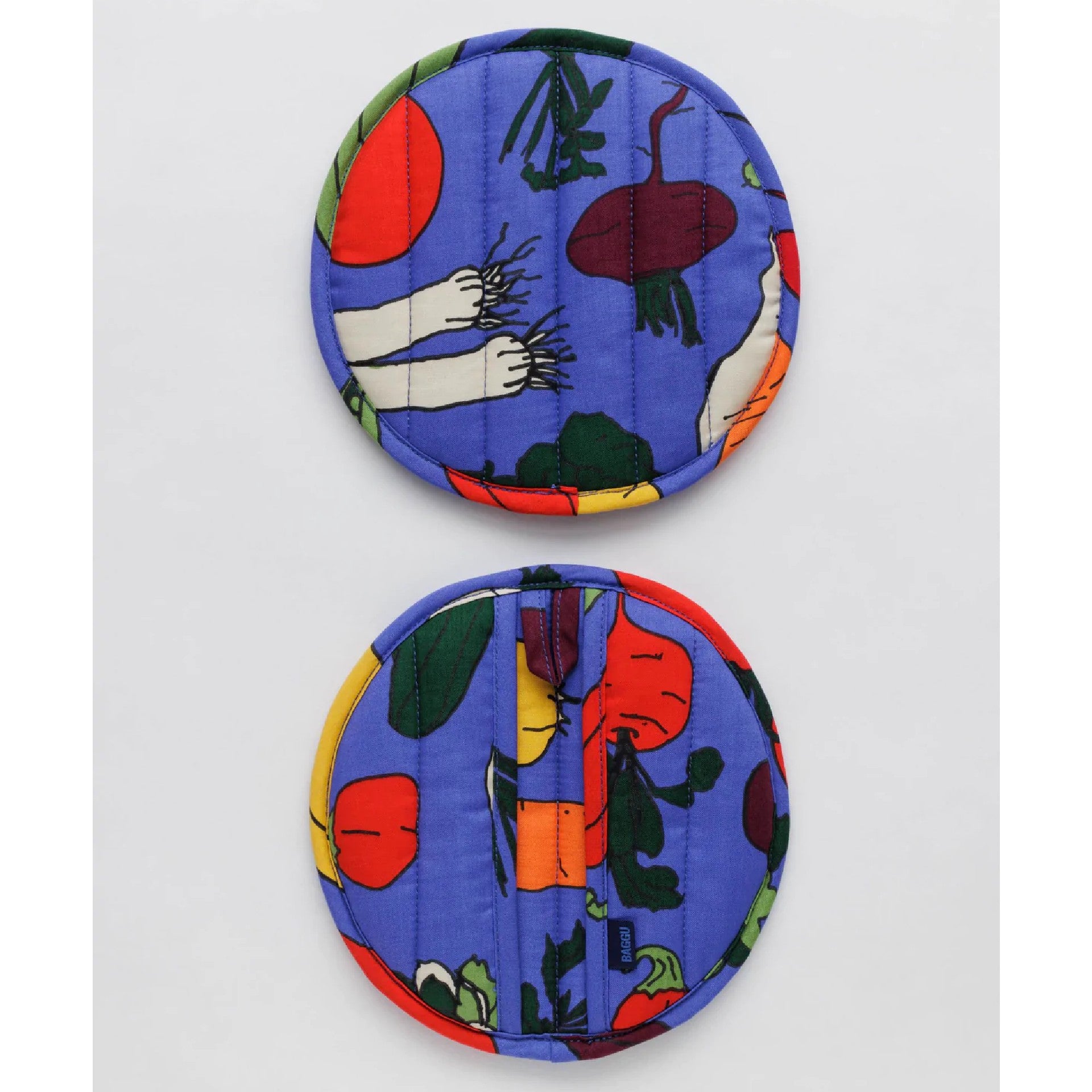 Pot Holder Set of 2: Farmer's Market