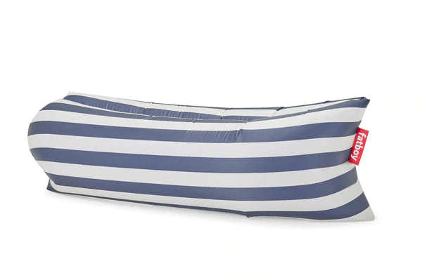 Fatboy Lamzac 3.0 Inflatable Lounge - Stripe Ocean Blue