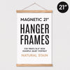 21" Magnetic Poster Hanger Frame