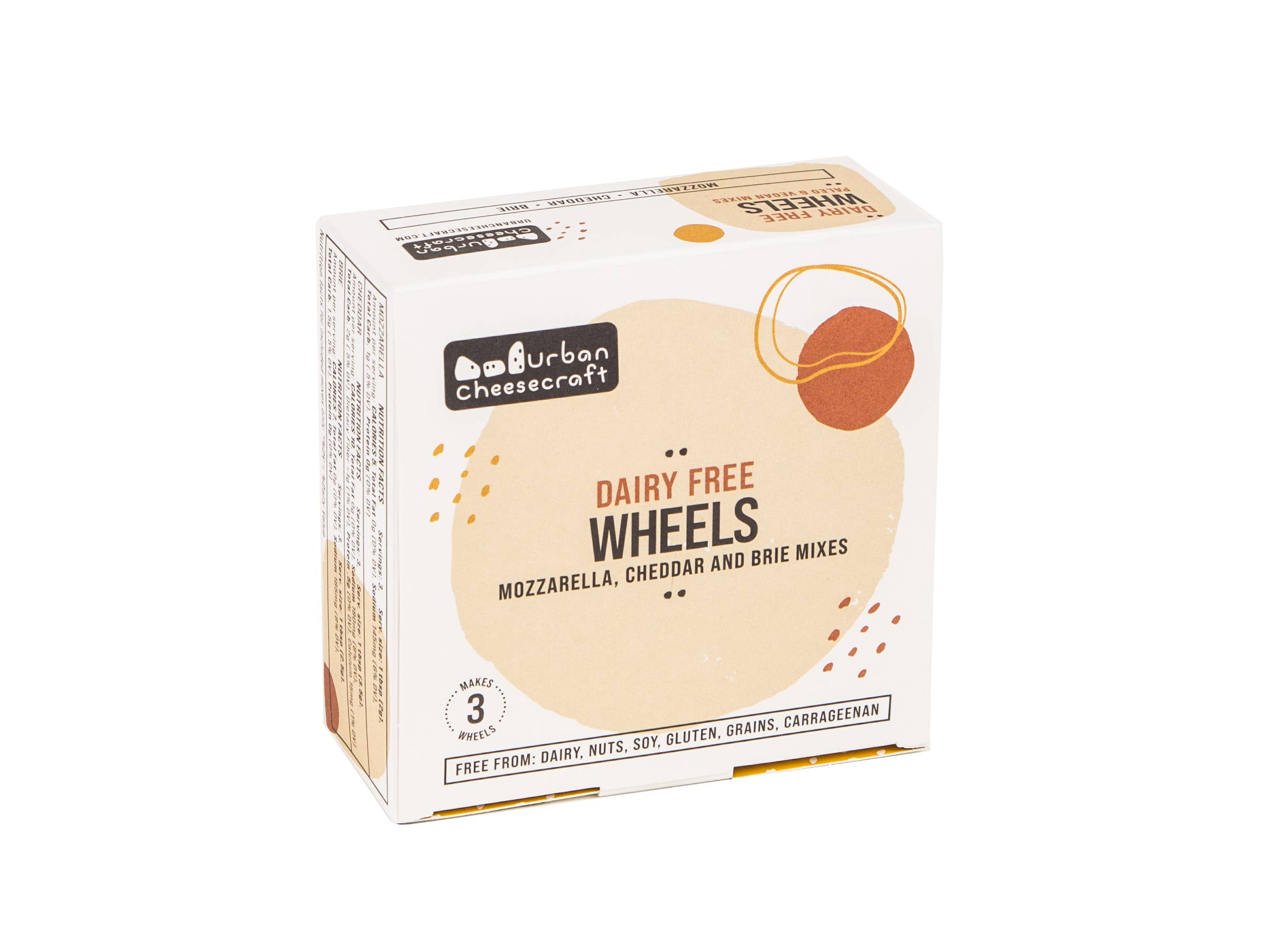DIY Dairy-Free Cheese Wheels Kit
