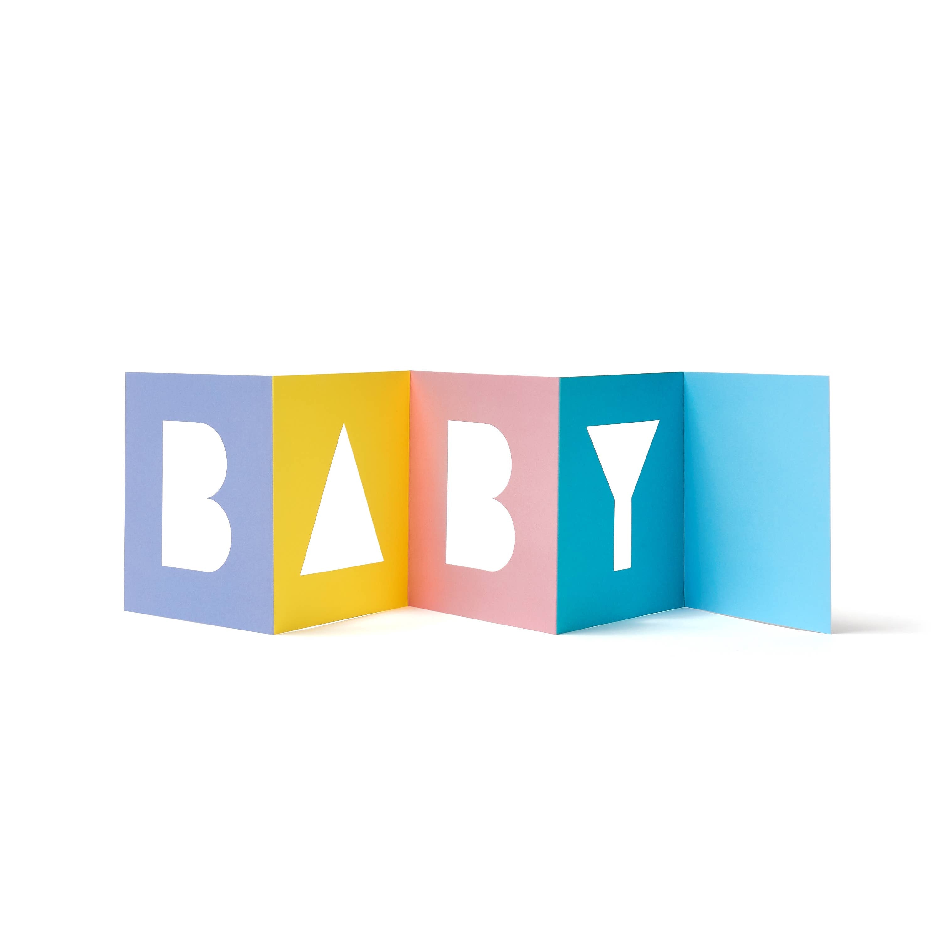 Baby Block Card