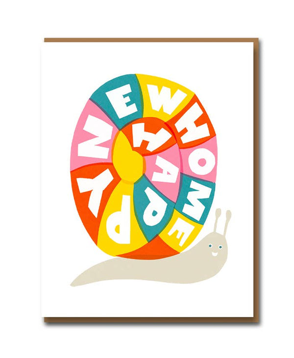 New Home Snail Card