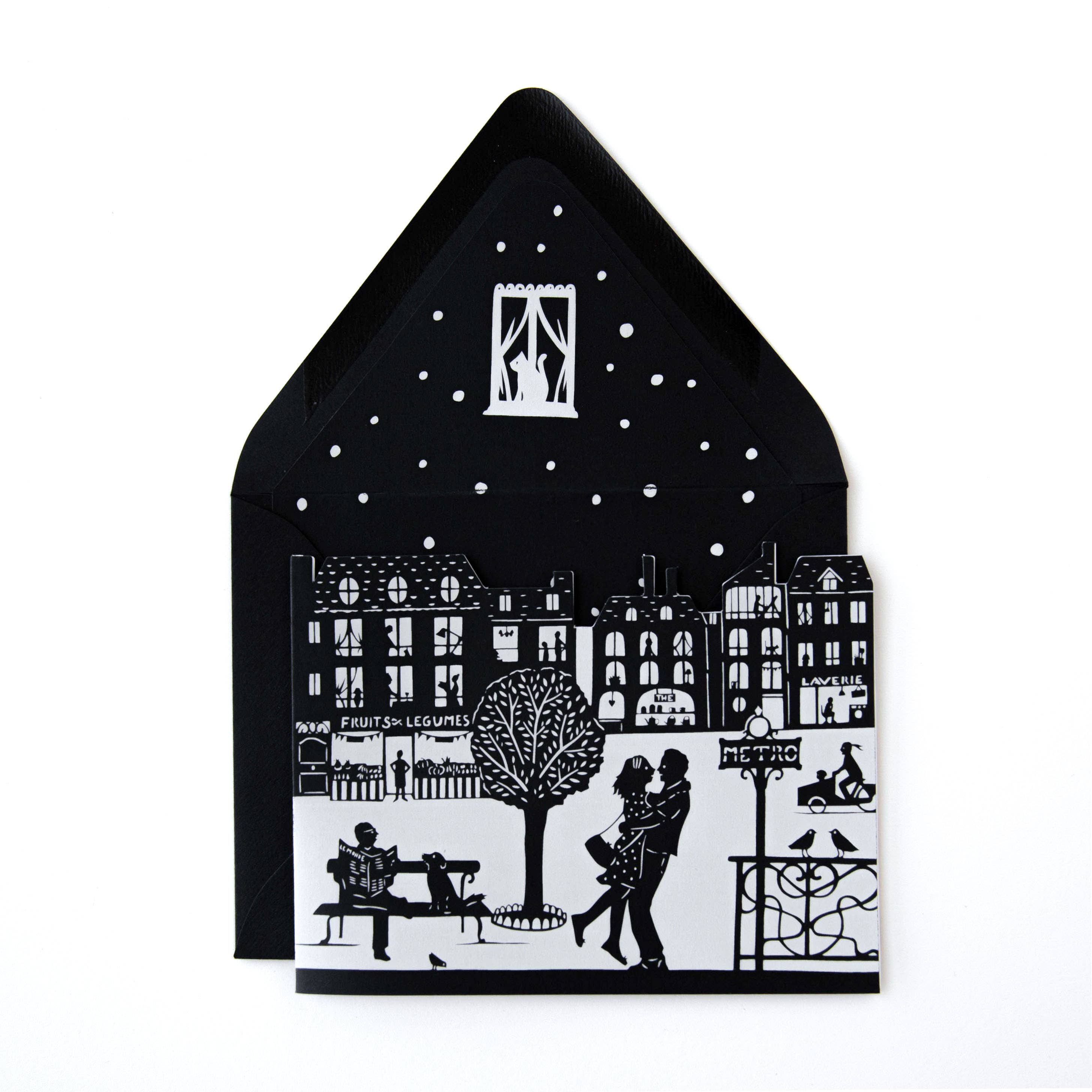 Rendez-vous City Shape card