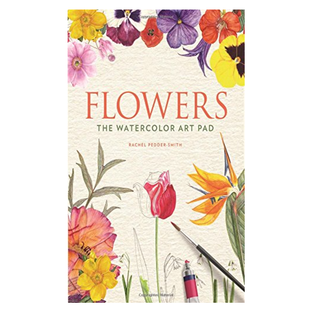 Flowers: The Watercolor Art Pad - DIGS