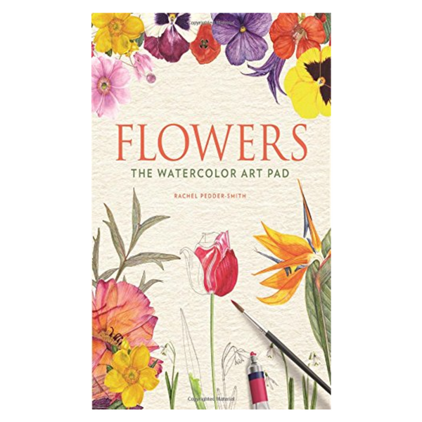 Flowers: The Watercolor Art Pad - DIGS
