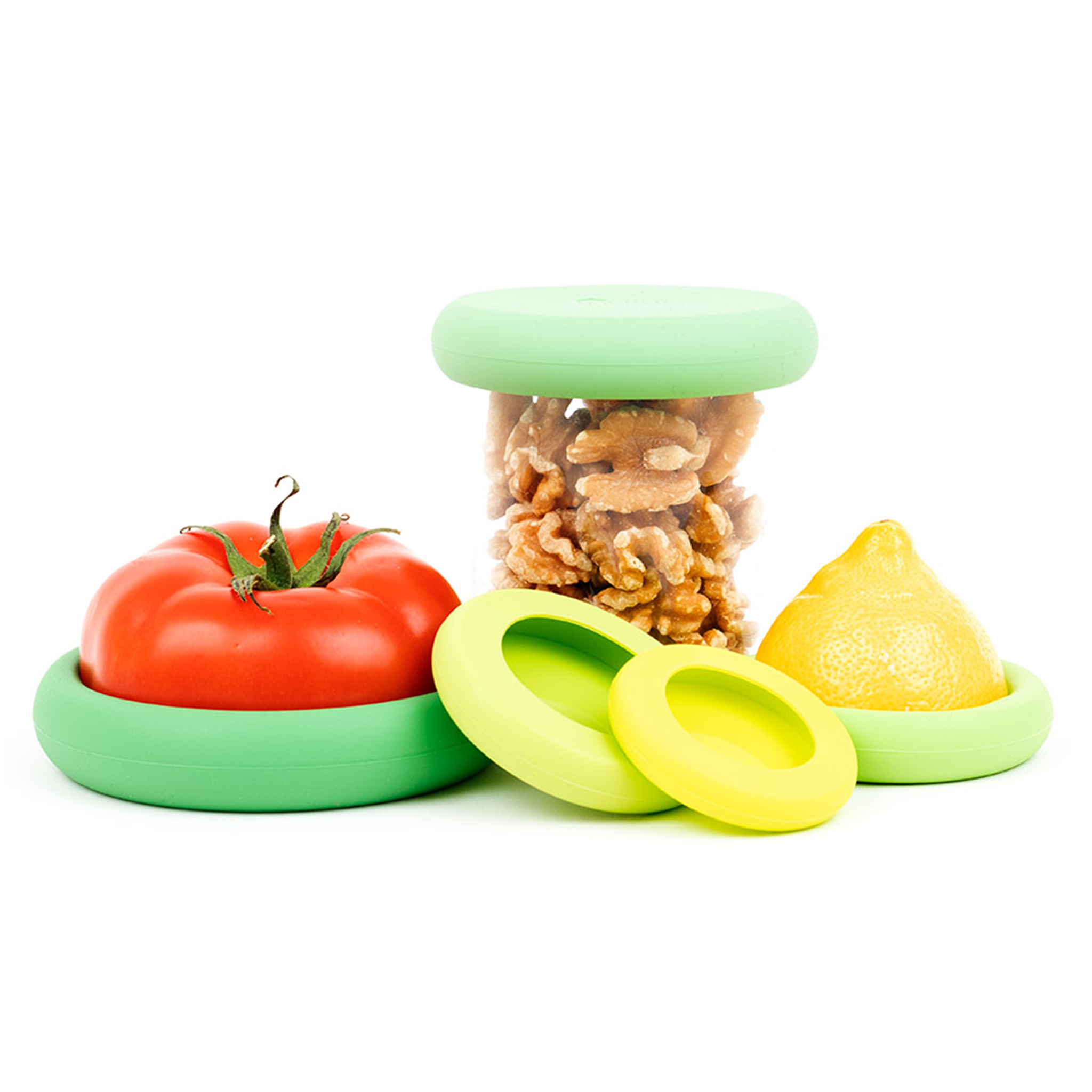 Green & Yellow Food Huggers - DIGS