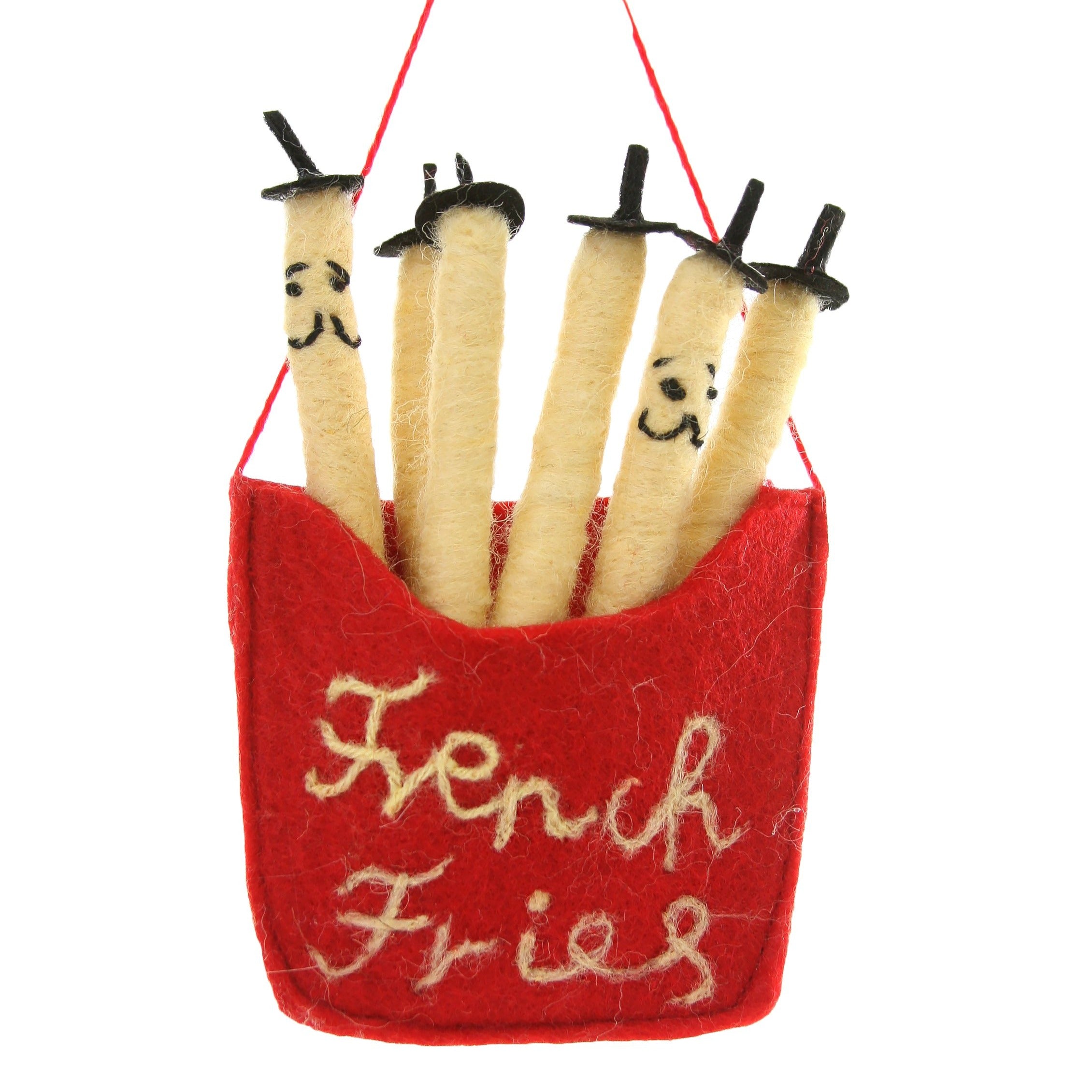 Francophile Fries Ornament