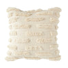 Embroidered Fringe Pillow