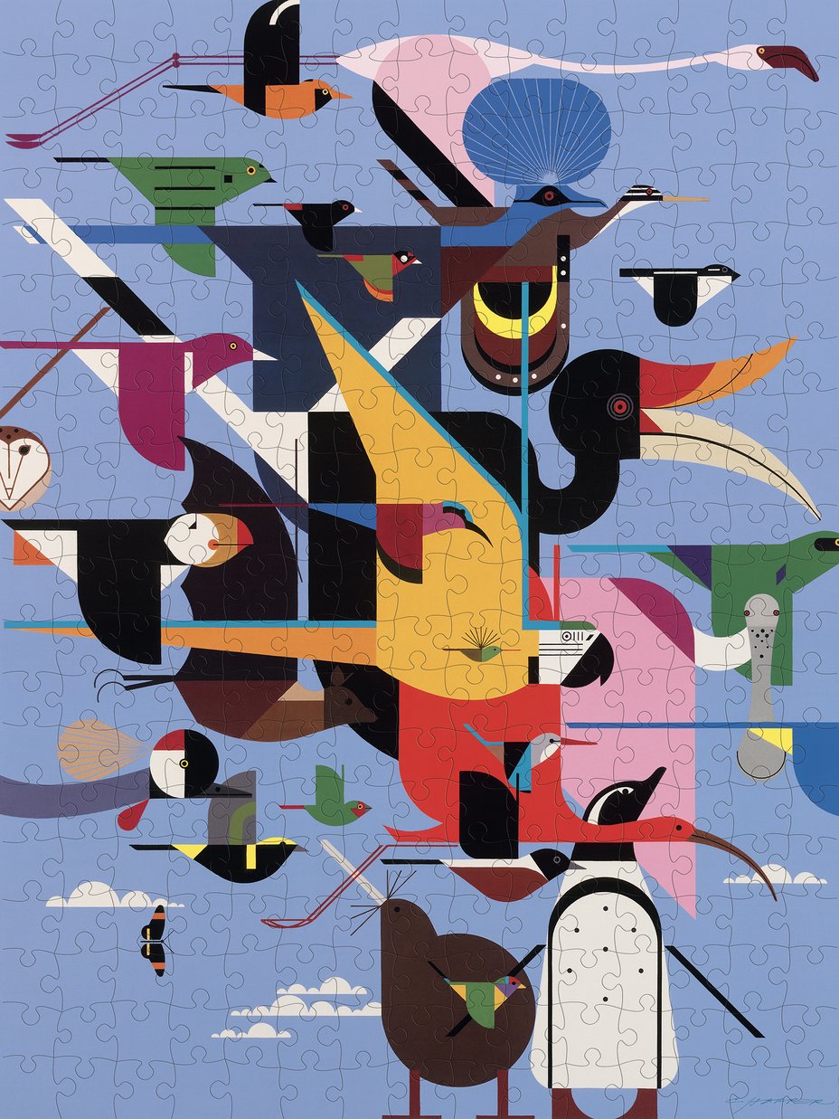 Charley Harper: Wings of the World Puzzle