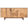 Cork Mosaic Forest Sideboard, Long - DIGS