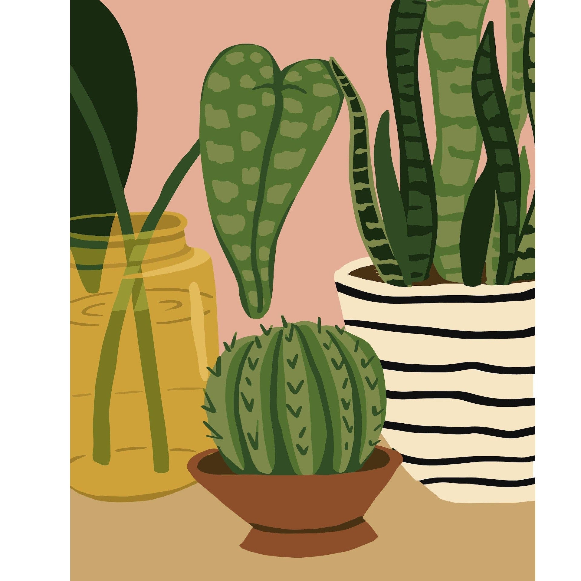 Keep Growing Paint by Numbers - DIGS