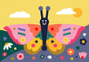Kids Paint by Numbers: Spring Wings - DIGS