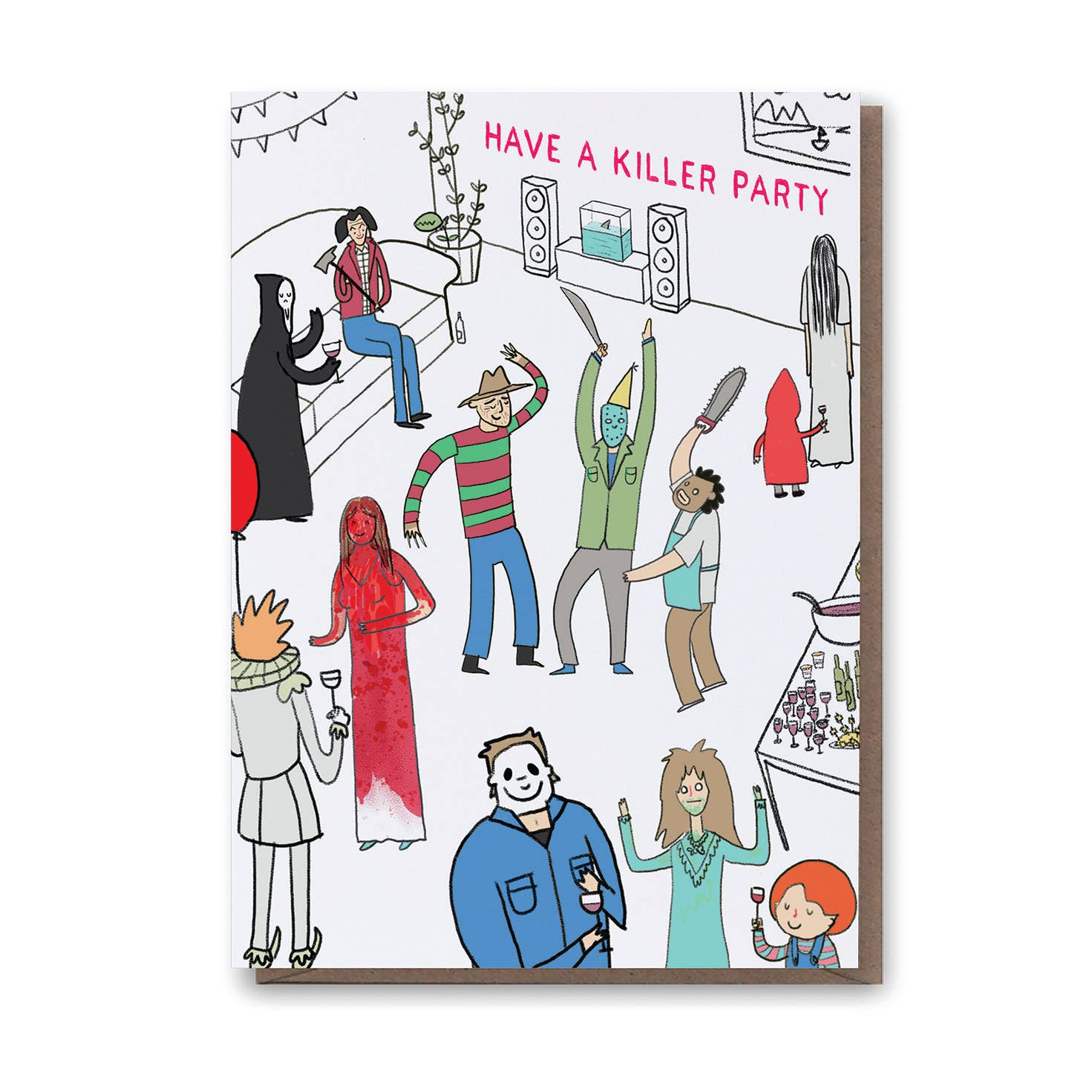 Killer Party Card - DIGS