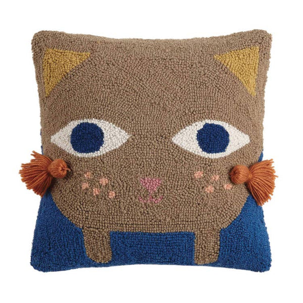 Kitten With Tassels Pillow - DIGS