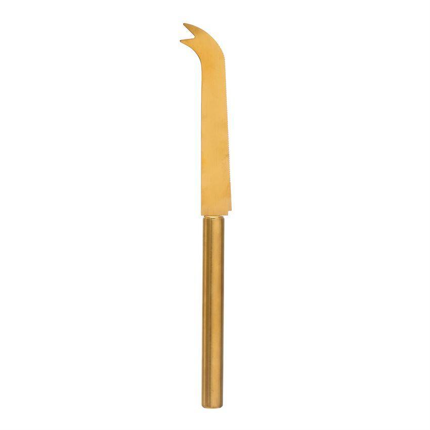 Gold Finished Cheese Knife - DIGS