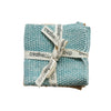 Knit Gold/Green Dish Cloths Set/2 - DIGS