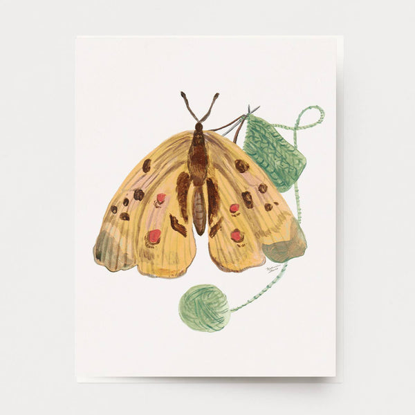 Knitting Butterfly Card - DIGS