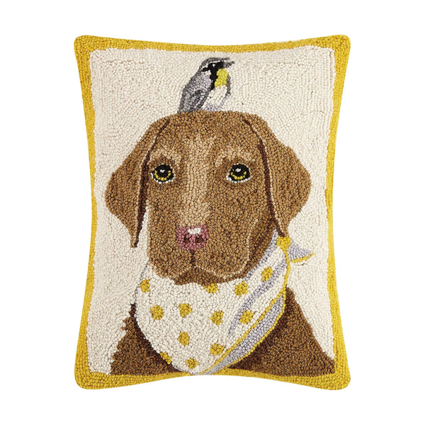 Labrador Bird Bandana Hook Pillow - DIGS