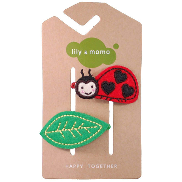Ladybug Hair Clips - DIGS