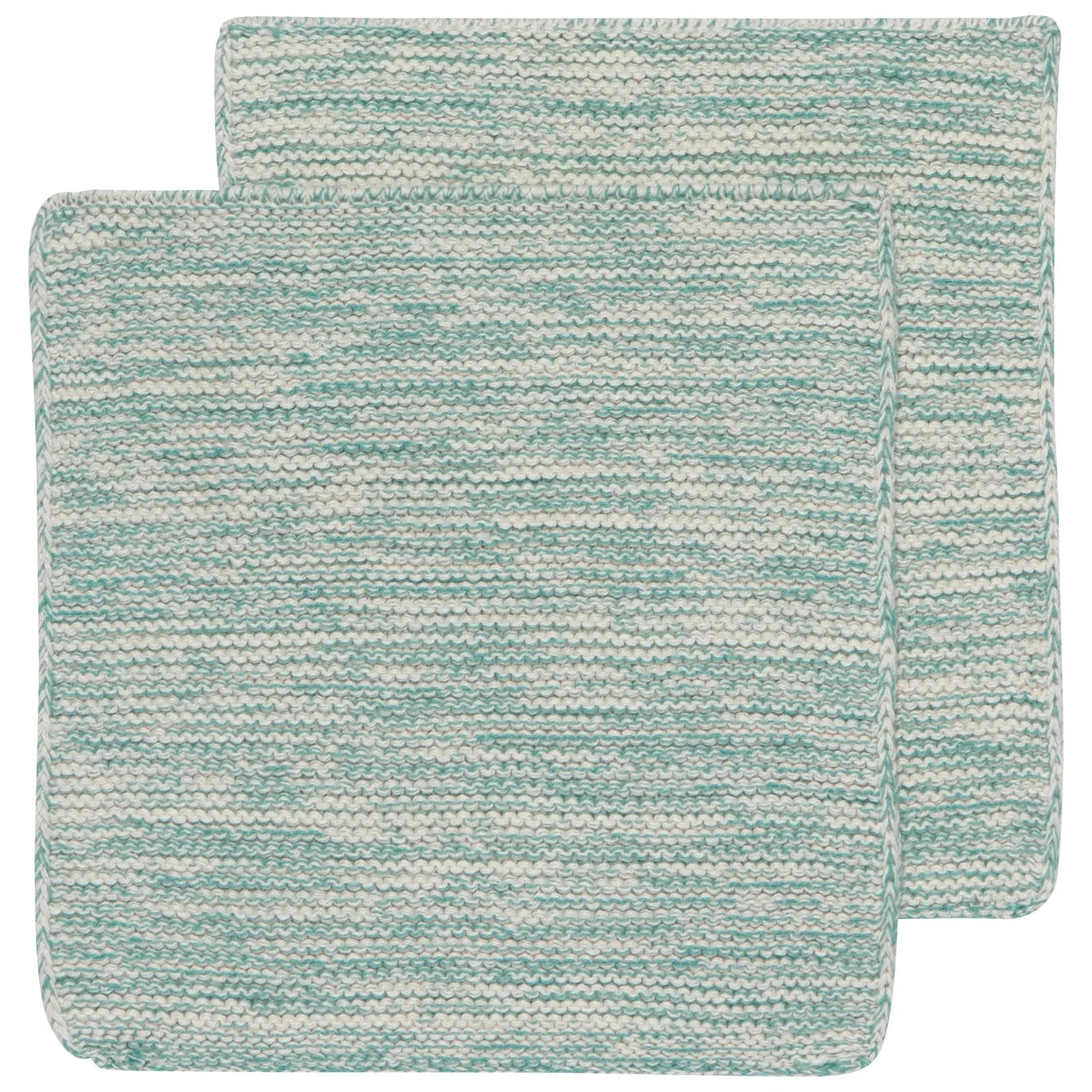 Lagoon Knit Dishcloths, Set of 2 - DIGS