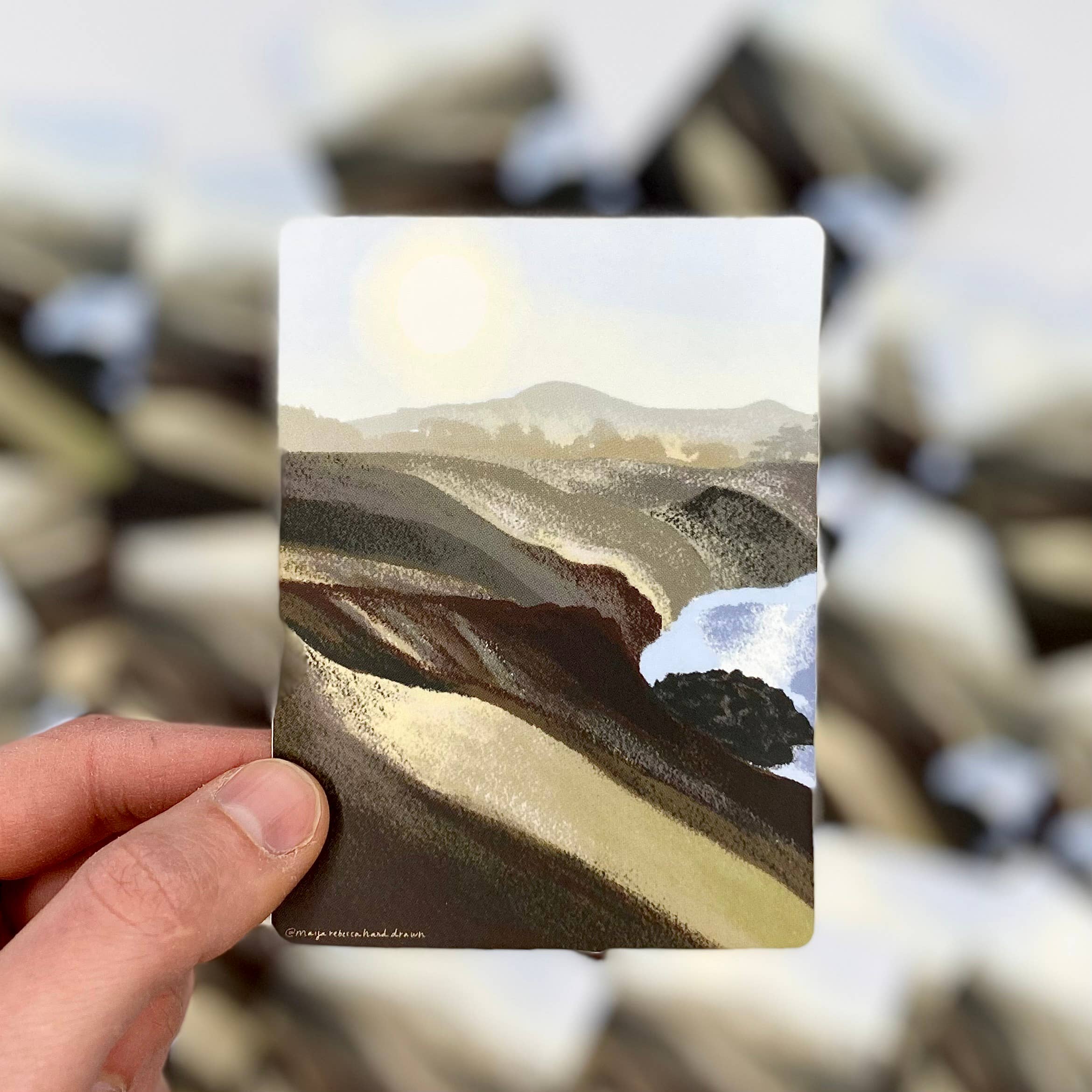 Land and Sea Sticker - DIGS