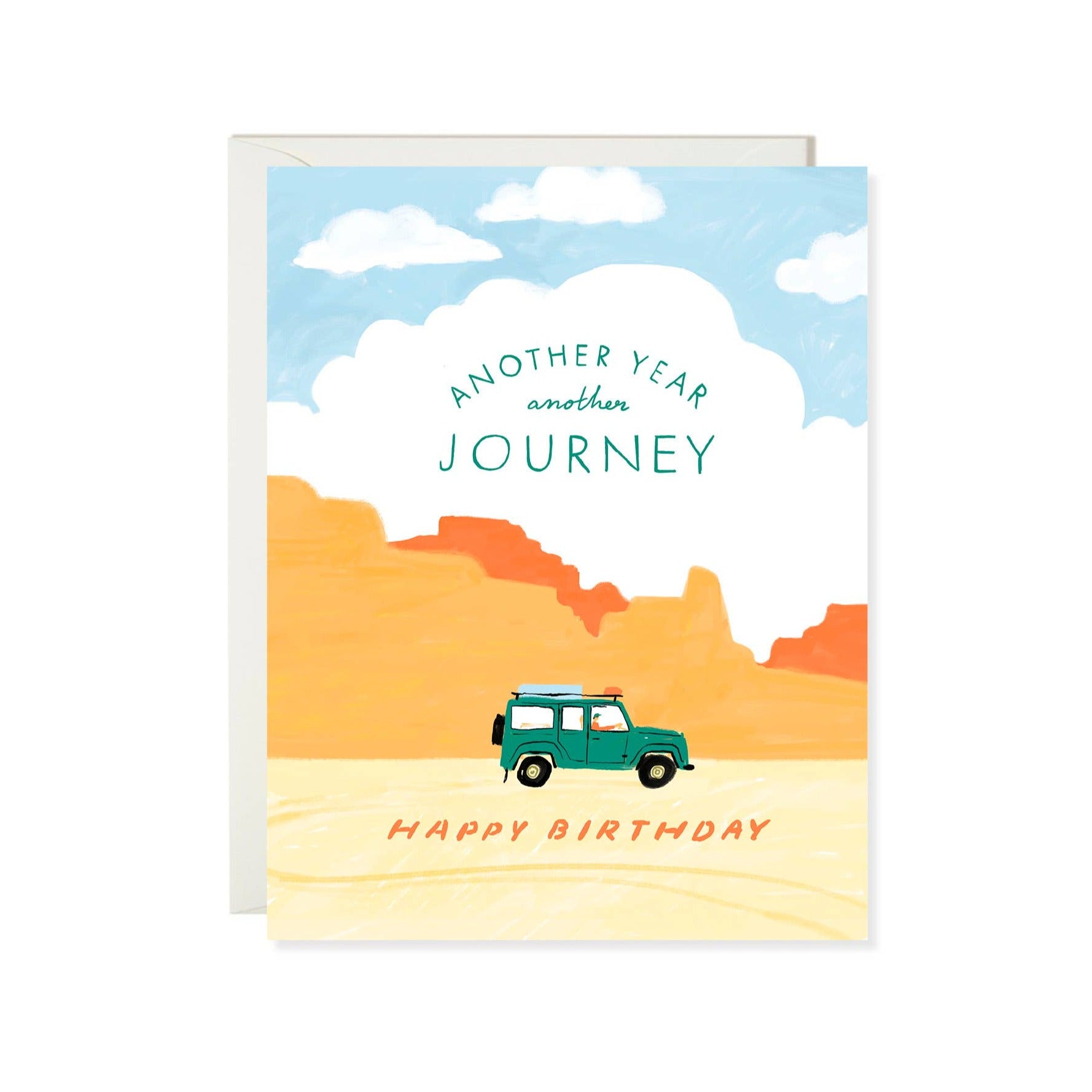 Land Rover Birthday Card - DIGS