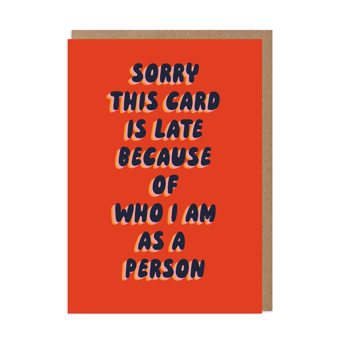 Late Birthday Card - DIGS