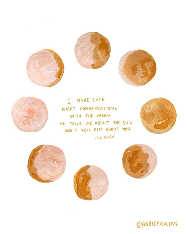 Late Night Conversations Art Print - DIGS