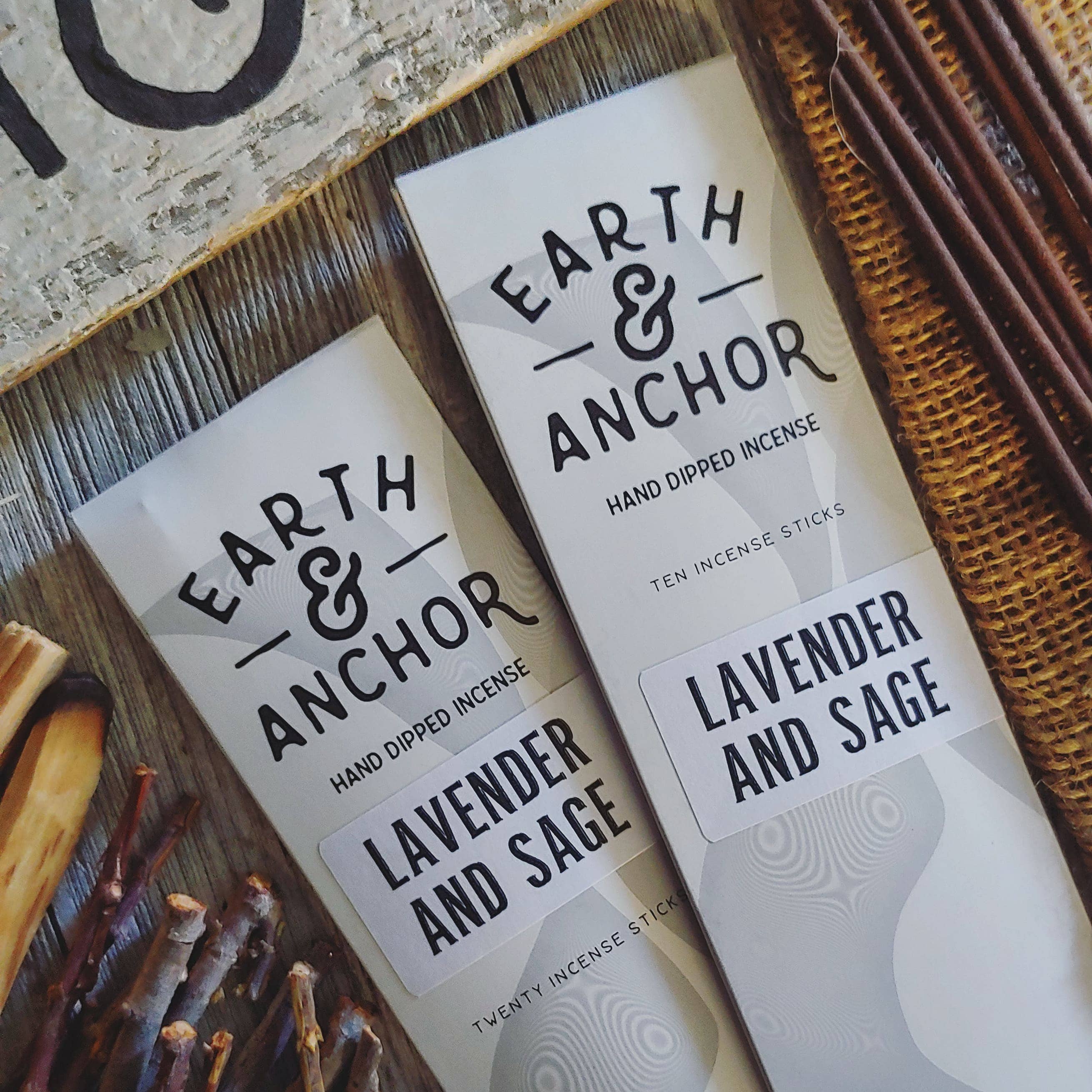 Lavender & Sage Incense - DIGS