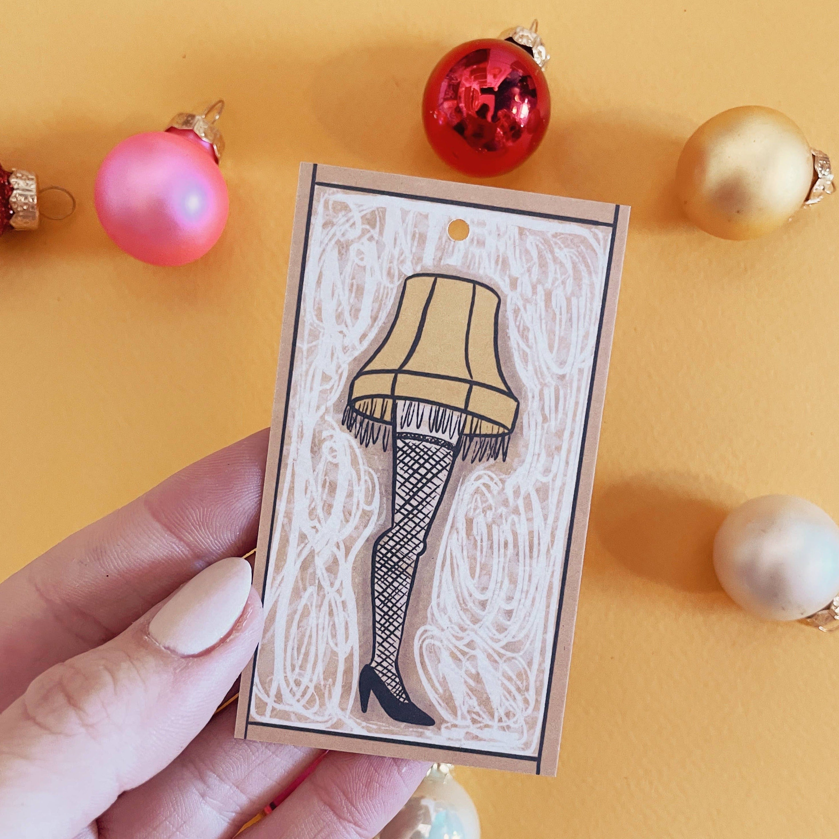 Leg Lamp Gift Tags - Set of 10 - DIGS