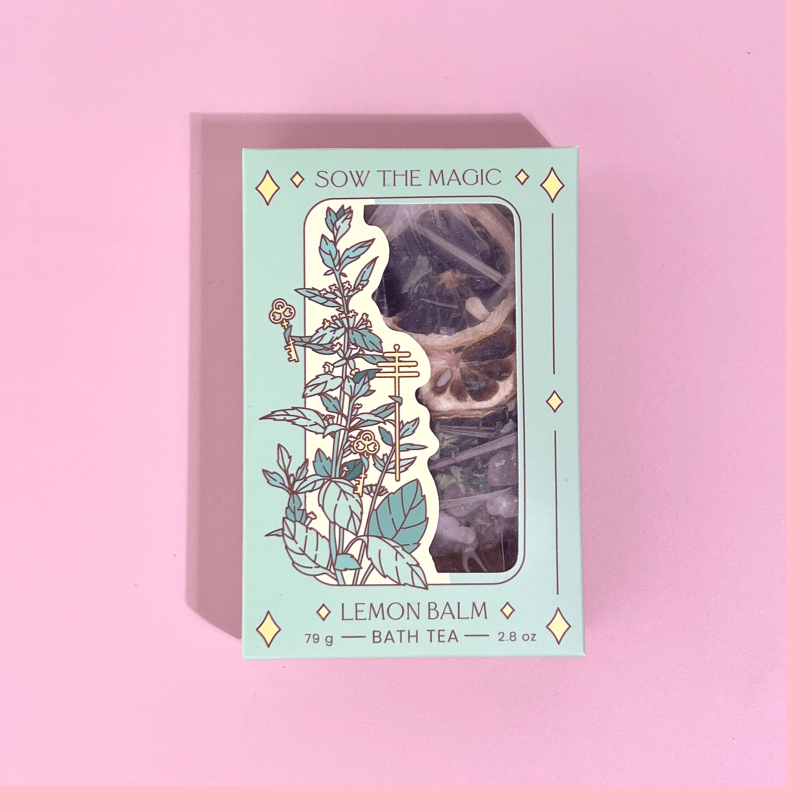 Lemon Balm Tarot Botanical Bath Tea - DIGS