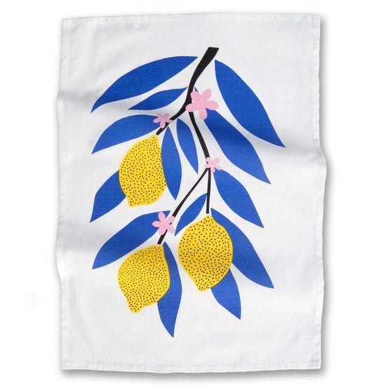 Lemon Branch Tea Towel - DIGS
