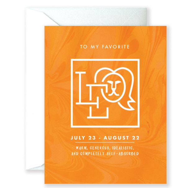 Leo Astrology Series Card - DIGS