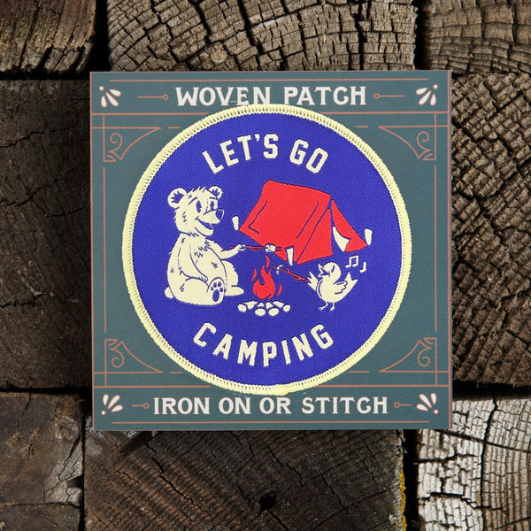 Let's Go Camping Patch - DIGS