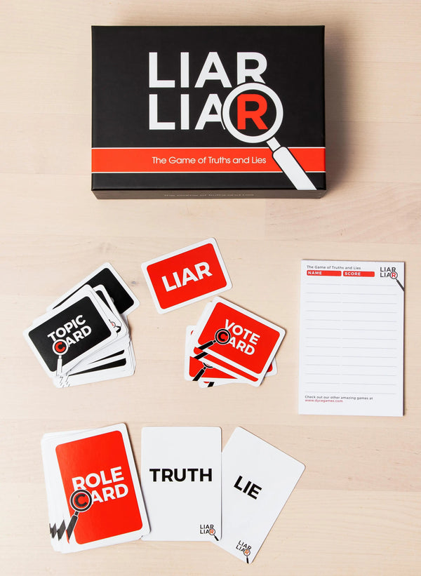 Liar Liar: The Family - Friendly Game of Truths and Lies - DIGS