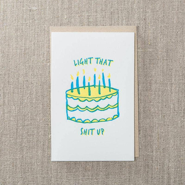 Light That Shit Up Card - DIGS