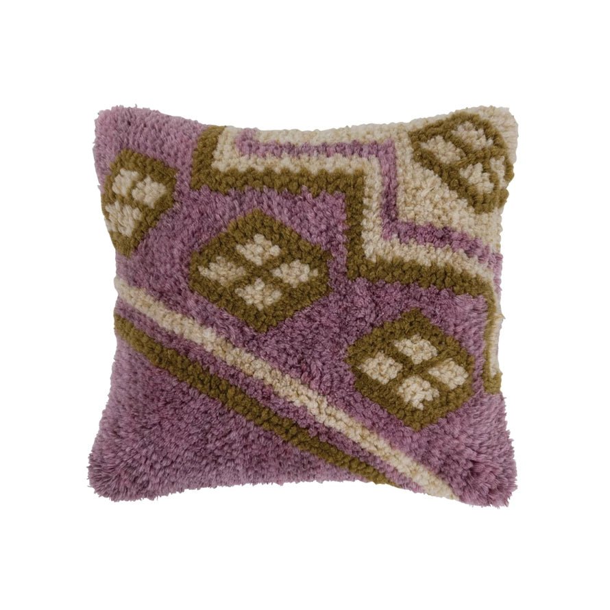 Lilac Tufted Pillow - DIGS